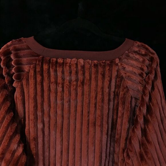 Nordstrom Planet Gold Luxurious Sweater, pull tie bottom to adjust length NWT 3X - Picture 5 of 11